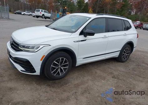 2022 Volkswagen Tiguan 2.0T Se R-Line Black from USA, damaged, VIN 3VV8B7AX1NM173596